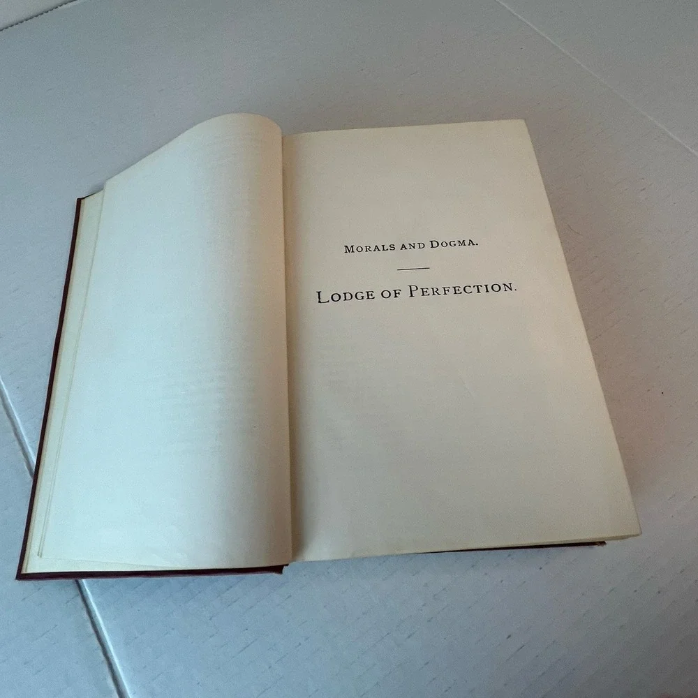 Morals and Dogma Ancient Accepted Scottish‎ Rite Freemasonry 1950 / 1956 Reprint